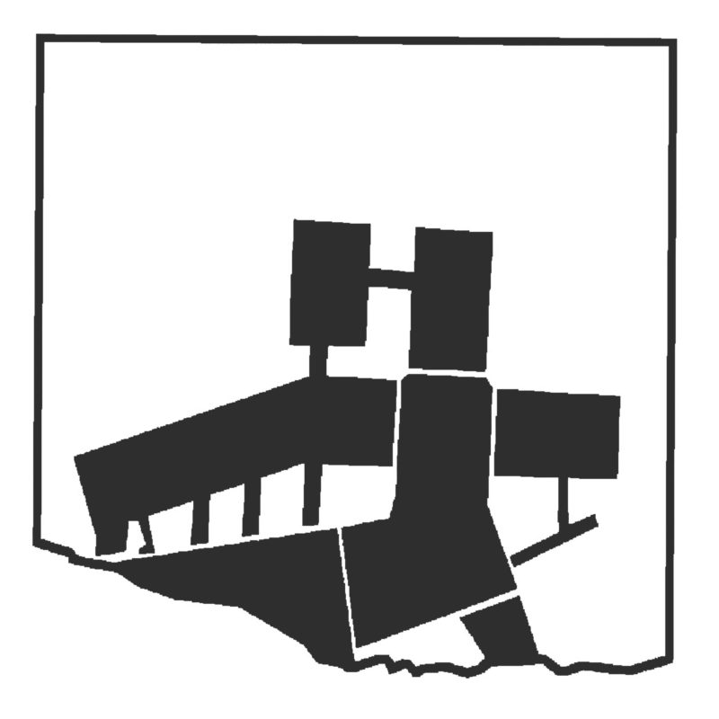 Musiktheater im Berg, logo. Berger+Parkkinen Architekten