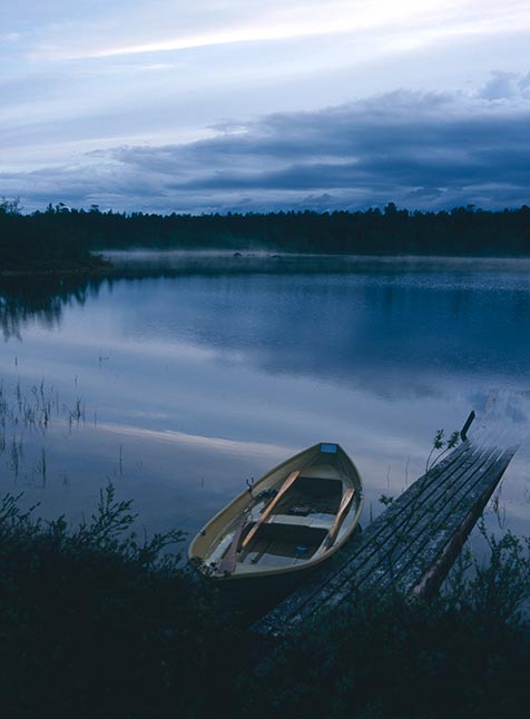 See bei Inari in Lappland. Foto: Berger+Parkkinen Architekten