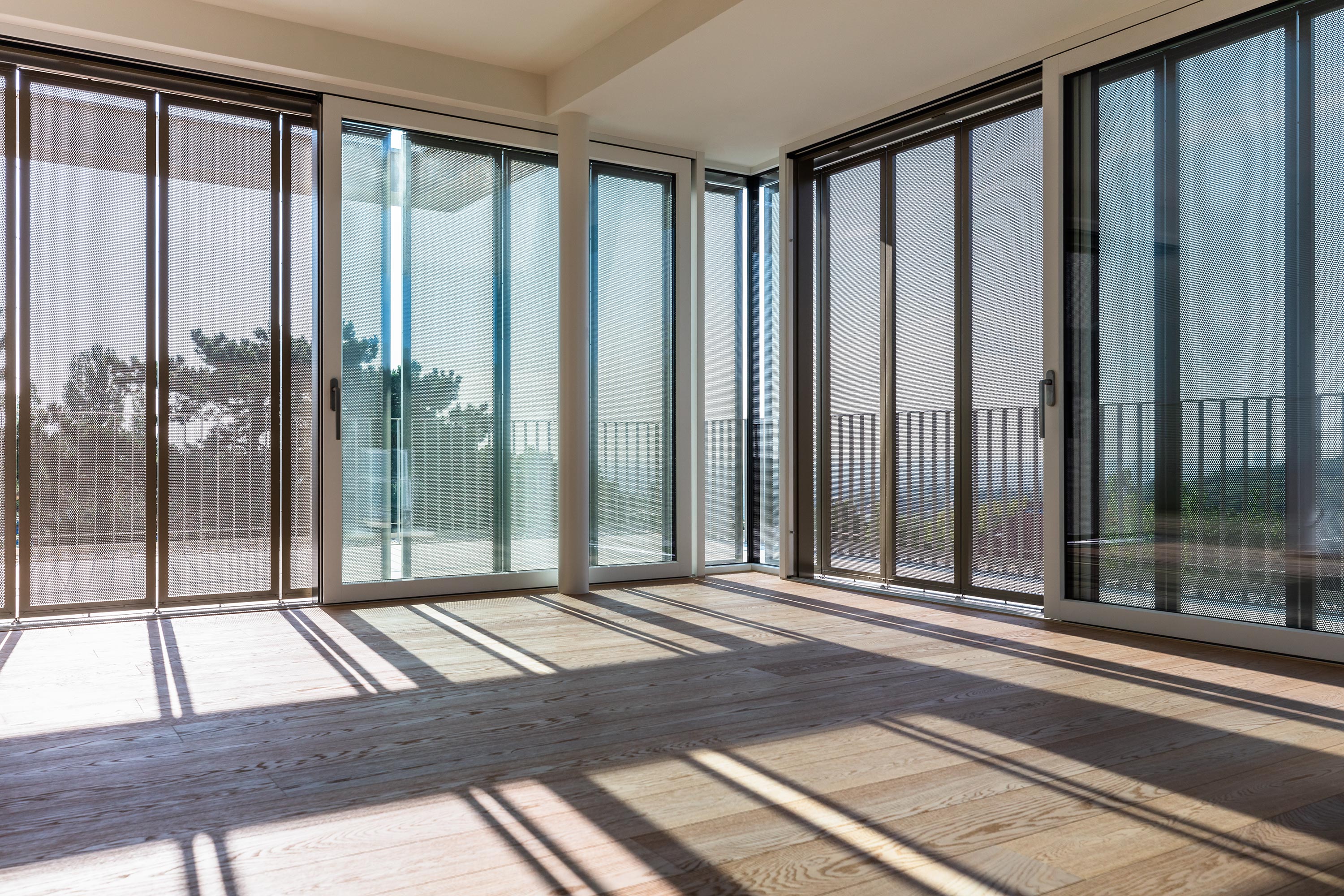 Penthouse in der Stadtvilla PH 35. Foto: Daniel Hawelka | Berger+Parkkinen Architekten